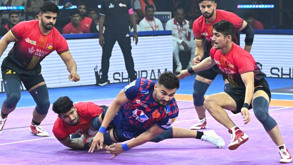 Ashu Malik guides Dabang Delhi to seven-point win over Bengaluru Bulls