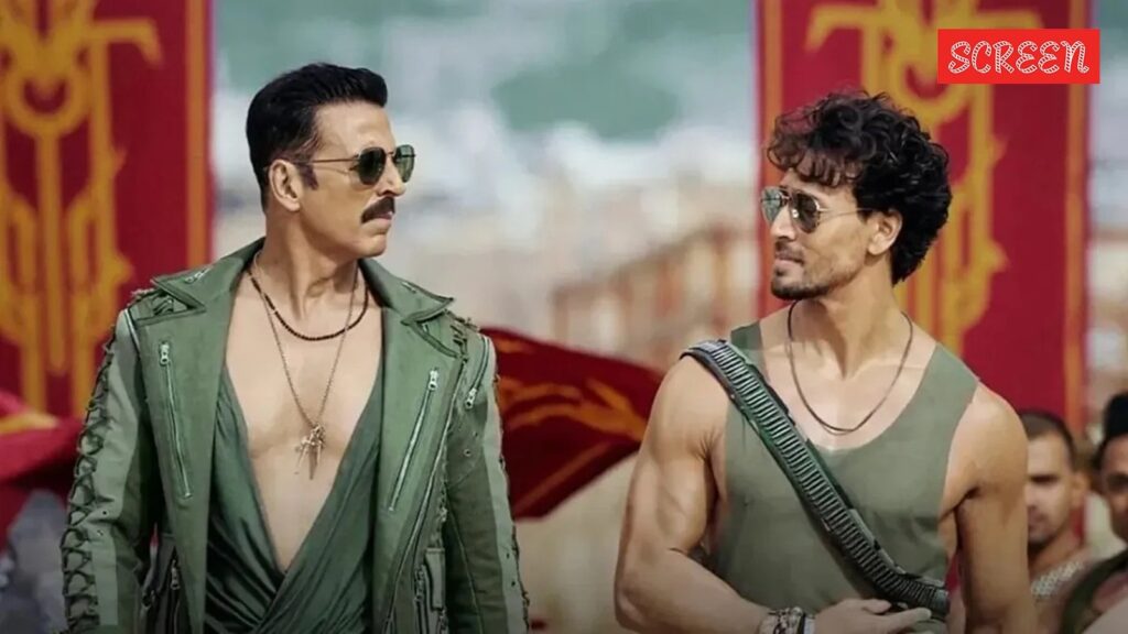 Akshay Kumar and Tiger Shroff in Bade Miyan Chote Miyan