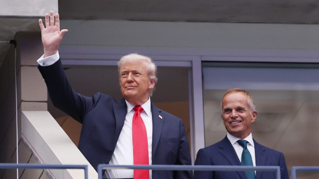 Carlos Alcaraz wins his 2nd U.S. Open at match delayed by Trump’s attendance : NPR Carlos Alcaraz wins his 2nd U.S. Open at match delayed by Trump's attendance : NPR