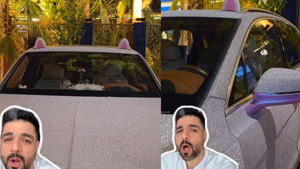 Crystal-covered Bentley with cat ears spotted in Dubai, internet reacts: ‘Can I try scraping it off’ Crystal-covered Bentley with cat ears spotted in Dubai, internet reacts: ‘Can I try scraping it off’