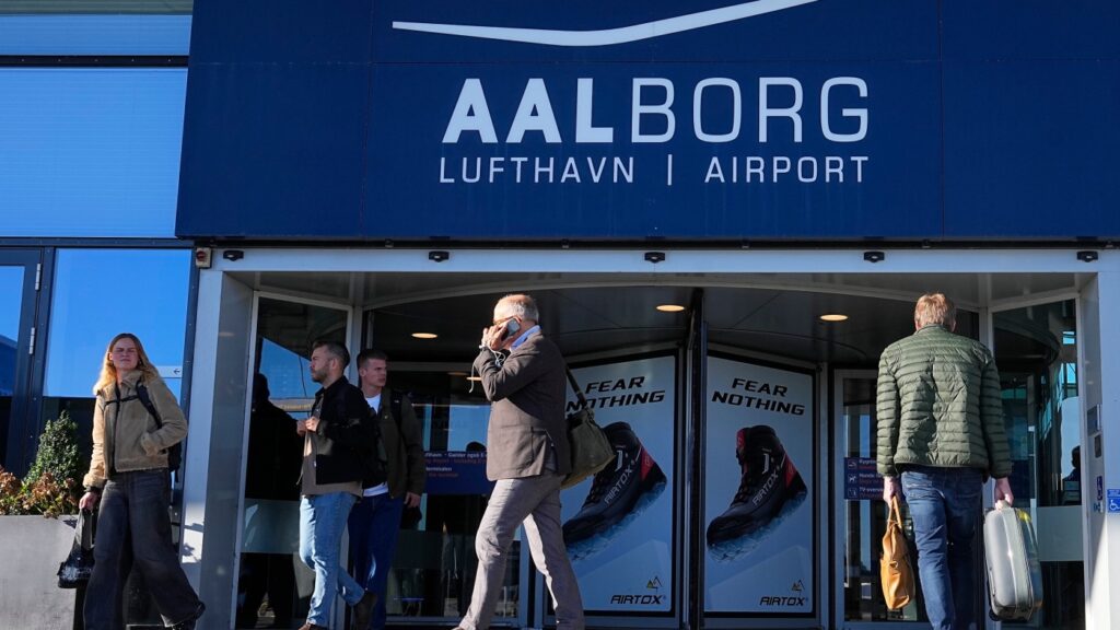 Danish officials believe drone flyovers at 4 airports meant to sow fear : NPR