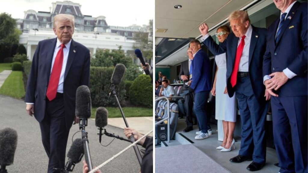 Trump attends Yankees game after 9/11 Pentagon tribute