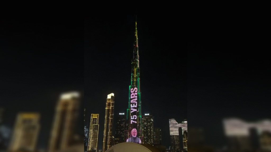 Dubai's Burj Khalifa dazzles with greetings on PM Modi’s 75th birthday