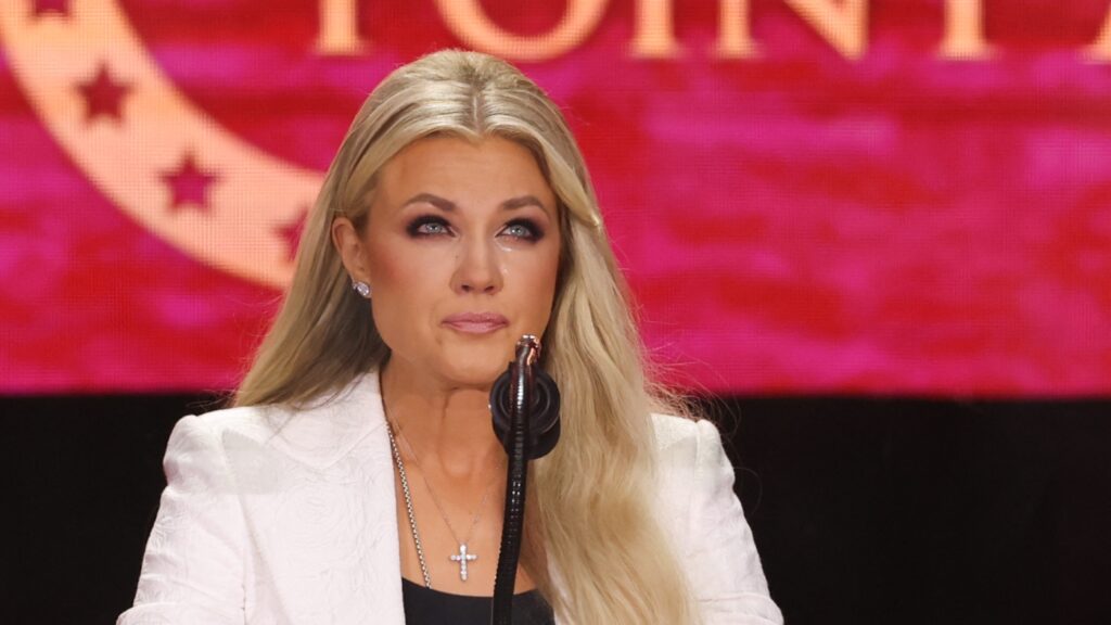 Erika Kirk says she forgives the man accused of killing her husband : NPR Erika Kirk says she forgives the man accused of killing her husband : NPR