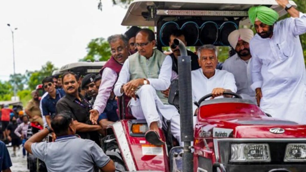BJP Punjab floods Shivraj Chouhan