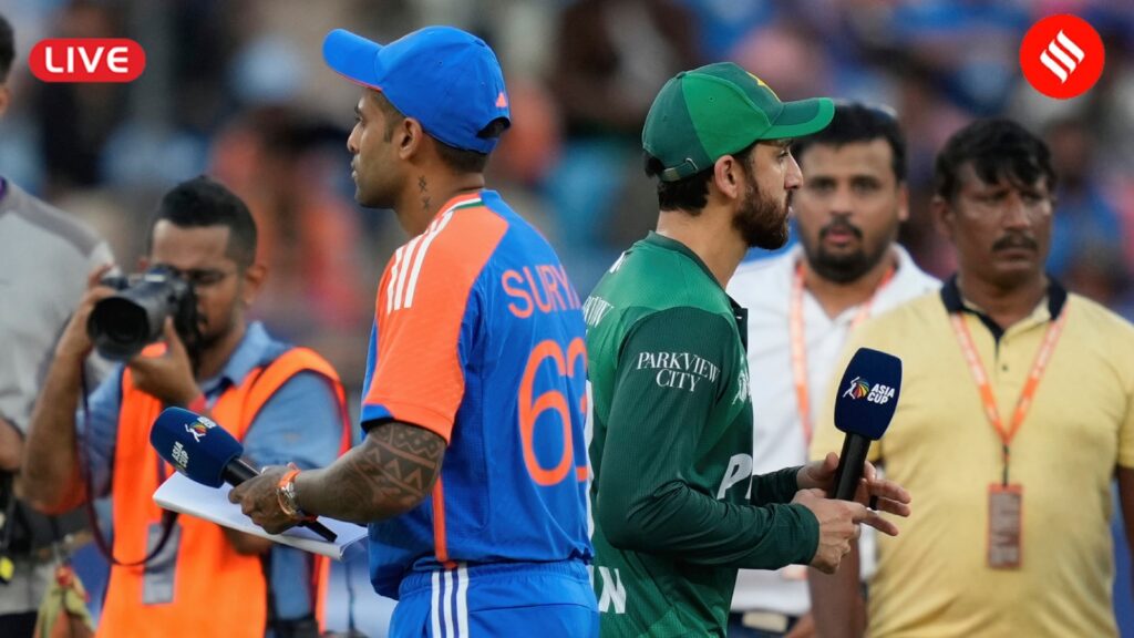 India (IND) vs Pakistan (PAK) Asia Cup 2025 Super 4 Today's Match Live Updates: There were no handshakes between the two captains the last time the two sides met. (AP Photo)