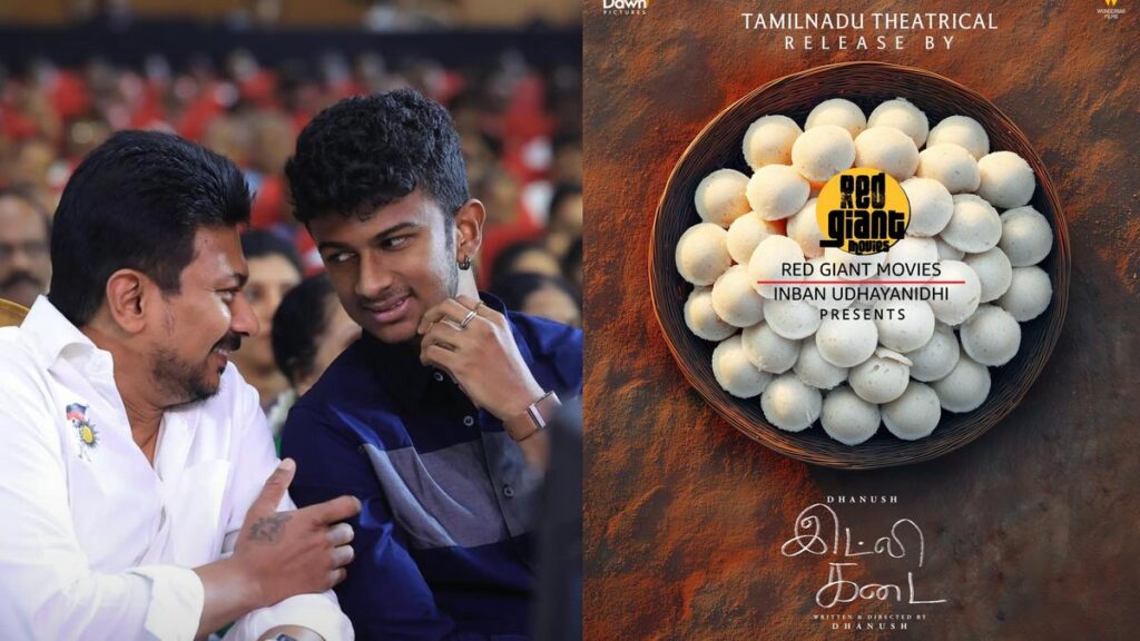 Inban Udhayanidhi takes over Red Giant Movies; to release Dhanush’s ‘Idli Kadai’ in Tamil Nadu Inban Udhayanidhi takes over Red Giant Movies; to release Dhanush’s ‘Idli Kadai’ in Tamil Nadu