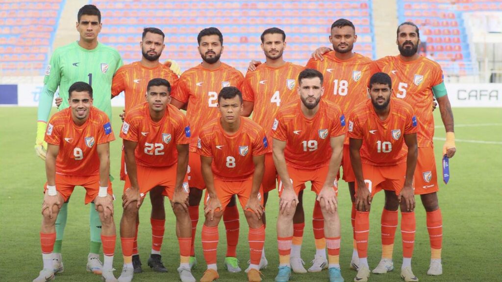 India football team vs Afghanistan