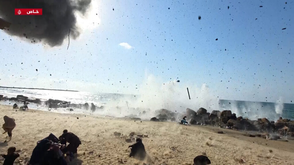 Israeli attack hits near Al Jazeera crew filming in Gaza | Newsfeed