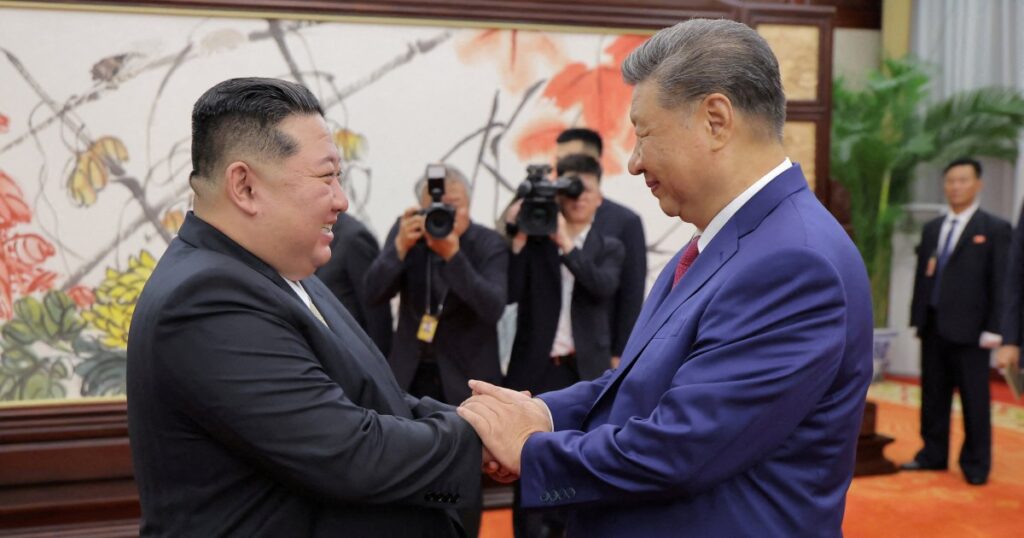 Kim, Xi hail bond as North Korea says it will protect China’s interests | Xi Jinping News Kim, Xi hail bond as North Korea says it will protect China’s interests | Xi Jinping News