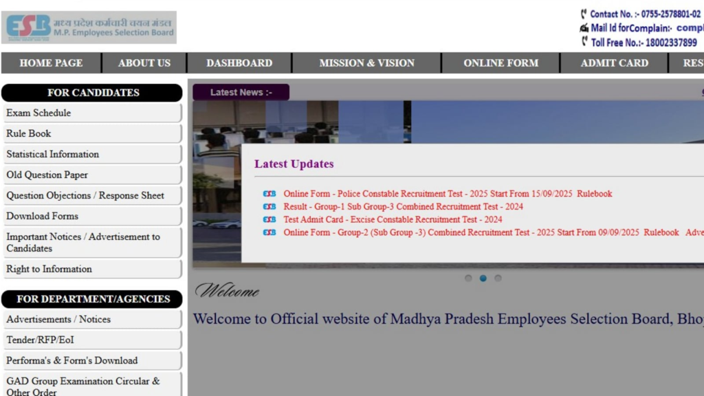 MP Police Constable Recruitment 2025: Notification out for 7500 constable vacancies, apply from September 15