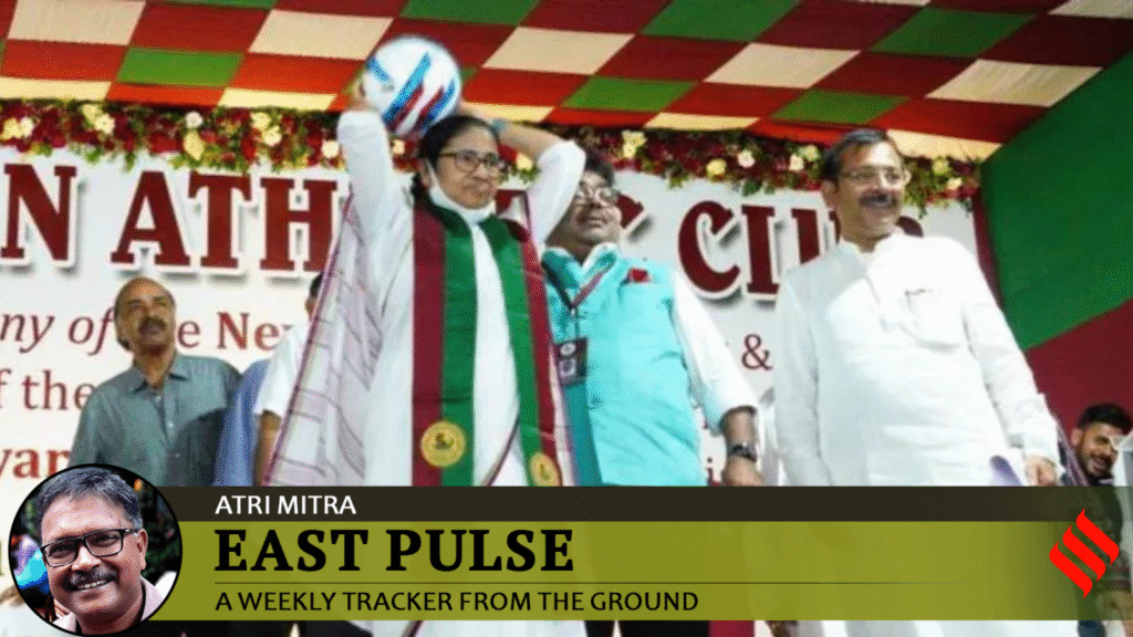 Narendra 1, Narendra 2, and football: Familiar playbook as BJP, TMC face off on Bengal’s maidans | Political Pulse News Mamata Banerjee