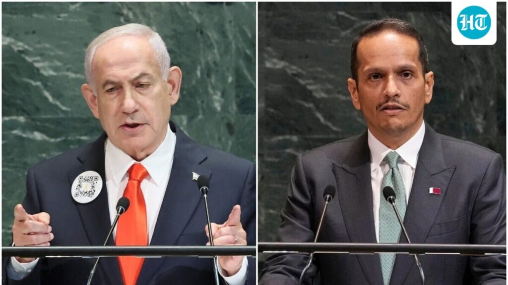 Netanyahu apologises to Qatari PM for Doha attack in call from White House: Report Netanyahu apologises to Qatari PM for Doha attack in call from White House: Report