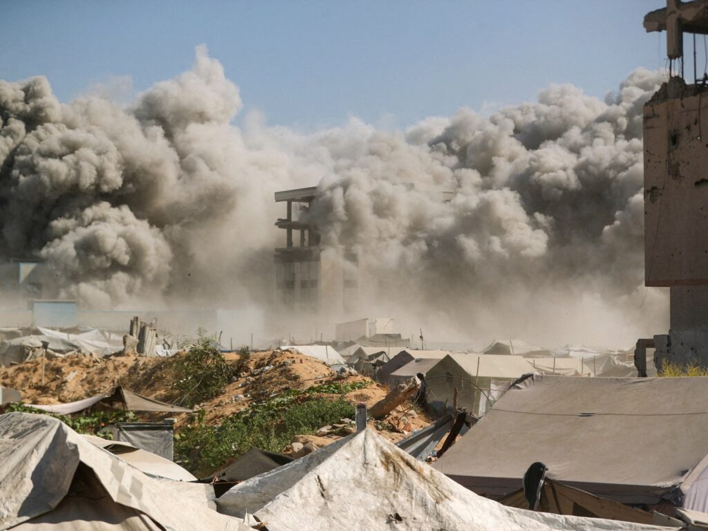 Netanyahu threatens Gaza residents as UN slams Israel over ‘mass killing’ | Benjamin Netanyahu News