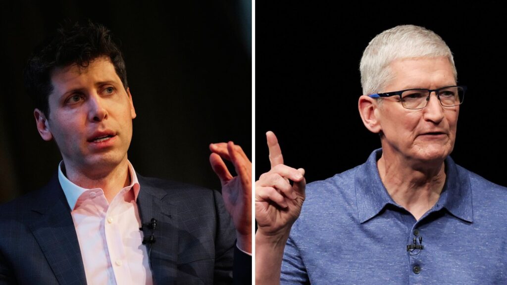 OpenAI is reportedly working with Luxshare and Goertek, both Apple suppliers, to build its first consumer devices. (Express Image)