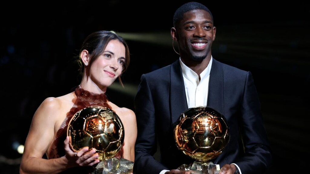 Ousmane Dembele, Aitana Bonmati win Ballon d’Or awards in Paris Ousmane Dembele, Aitana Bonmati win Ballon d'Or awards in Paris