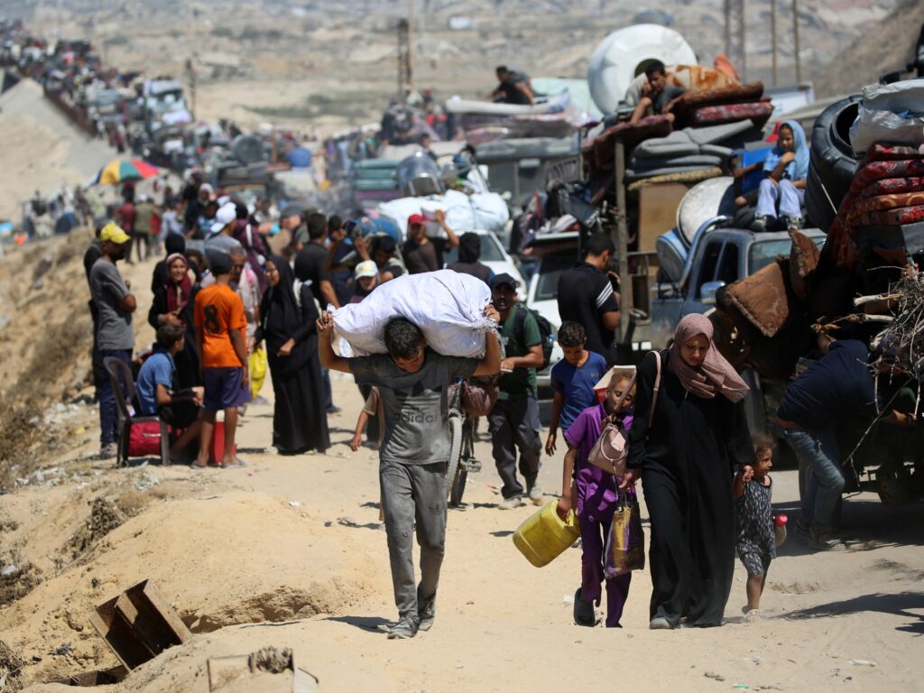 Palestinians flee as Israel strikes Gaza City with ‘unprecedented force’ | Israel-Palestine conflict News Palestinians flee as Israel strikes Gaza City with ‘unprecedented force’ | Israel-Palestine conflict News