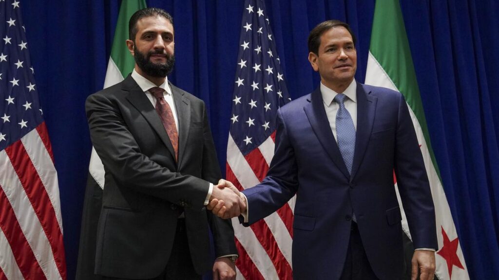 Rubio meets Syria's leader in New York as the country's isolation eases further