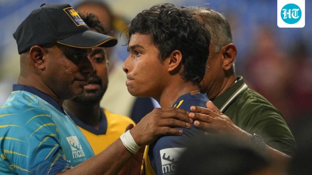 Sanath Jayasuriya promises to be Dunith Wellalage's parent after he loses his father during Asia Cup match