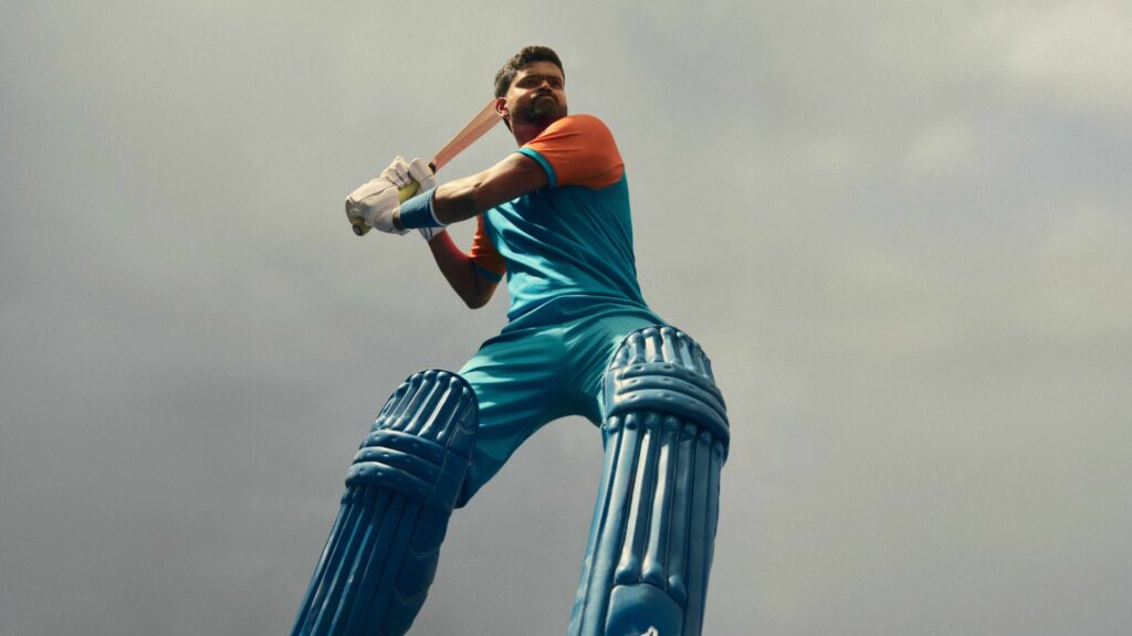 Indian cricketer Shreyas Iyer in action. (Special Arrangement)