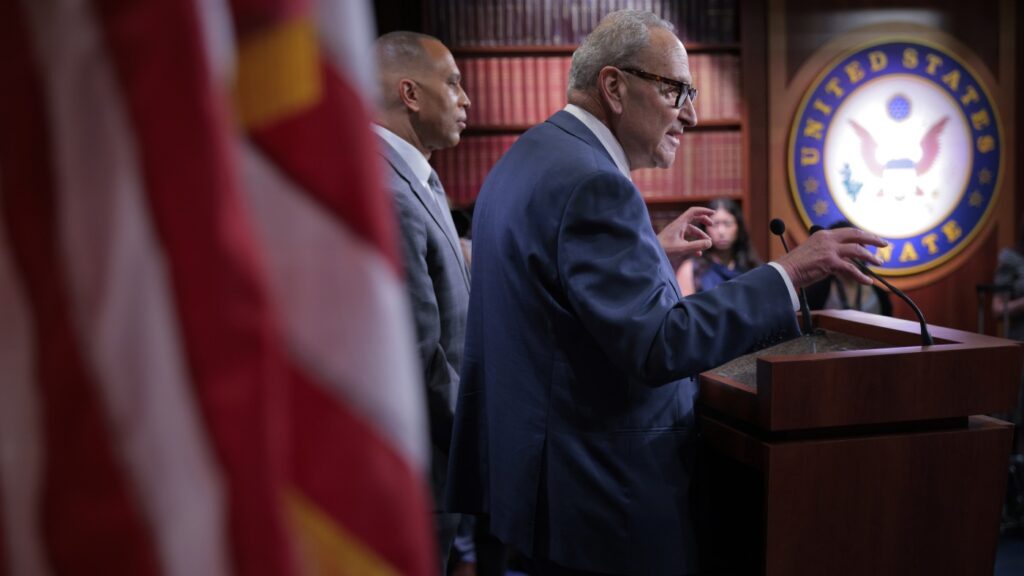 Shutdown deadline; Top military leaders meeting : NPR