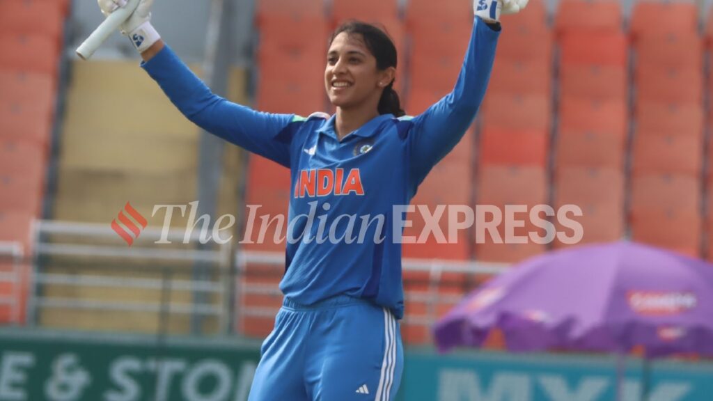 Smriti Mandhana’s ton powers 102-run win as India Women’s level ODI series against Australia | Cricket News Smriti Mandhana India vs australia