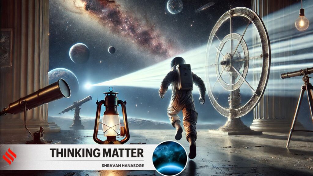 Physicists once tried to chase light - and in doing so, discovered the hidden architecture of space and time. (AI-generated image: DALLE)