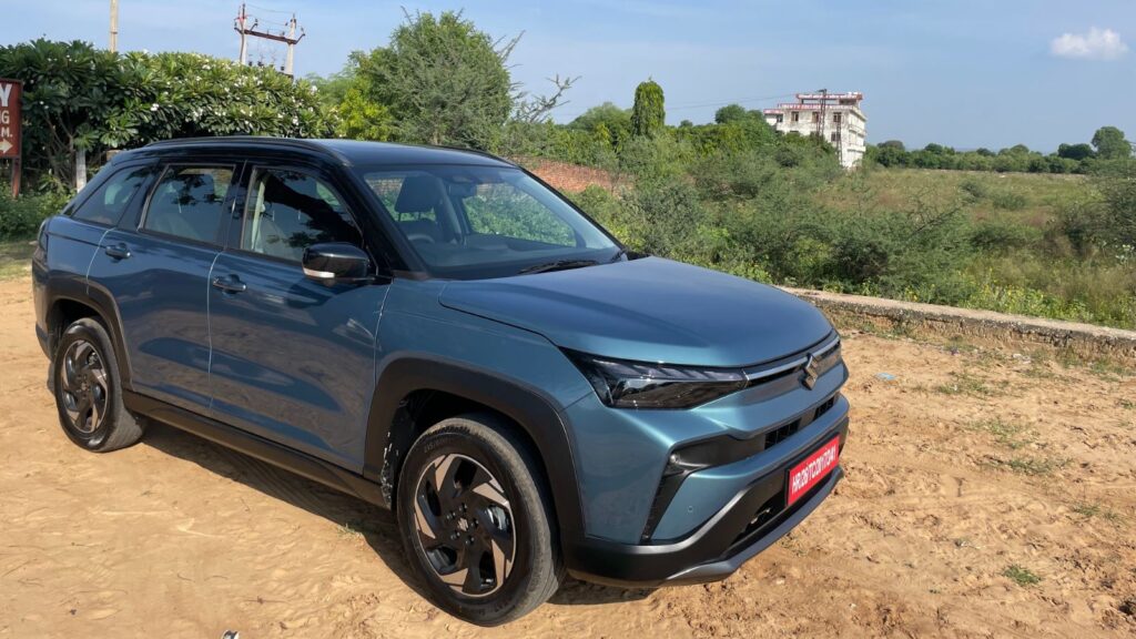 The Victoris’ design lines are more angular, almost Volkswagenish. (Express Photo)