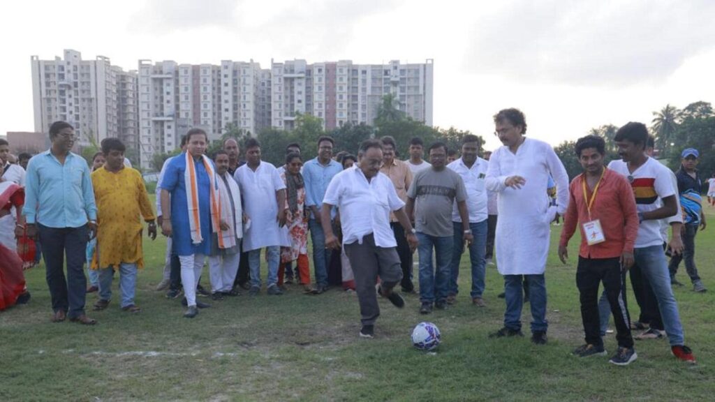 TMC, BJP take football to win heart of Bengal’s youth ahead of 2026 polls