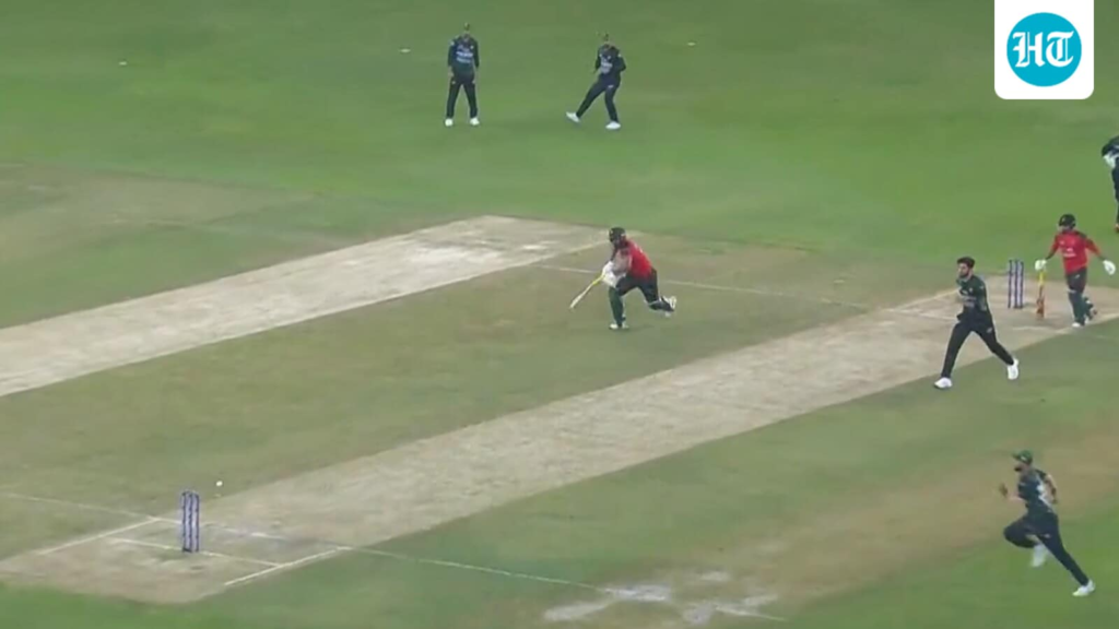 Trademark Pakistan: Comedy of errors as easy run out chance goes begging against Bangladesh