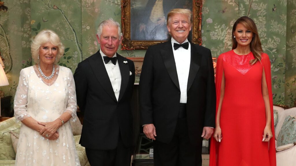Trump, fascinated by the royals, gets a 2nd U.K. state visit : NPR