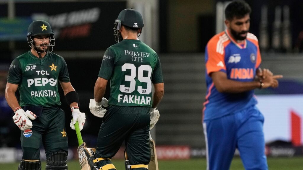 Watch: Pakistan’s Sahibzada Farhan smacks Bumrah for 2 sixes; Kuldeep takes revenge Watch: Pakistan’s Sahibzada Farhan smacks Bumrah for 2 sixes; Kuldeep takes revenge