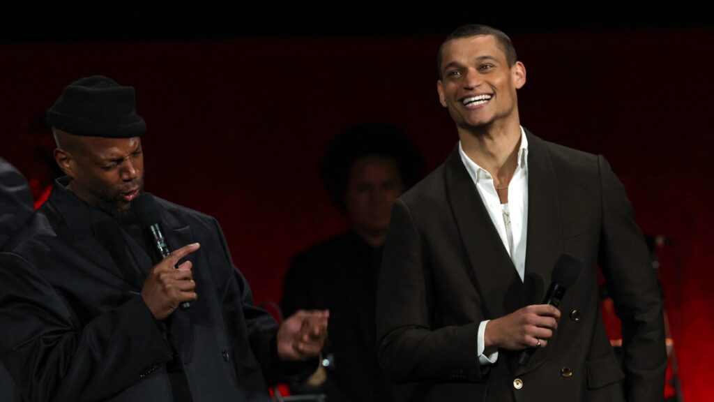 ‘HIM’ is a sinister football movie. Star Tyriq Withers knows the game well : NPR