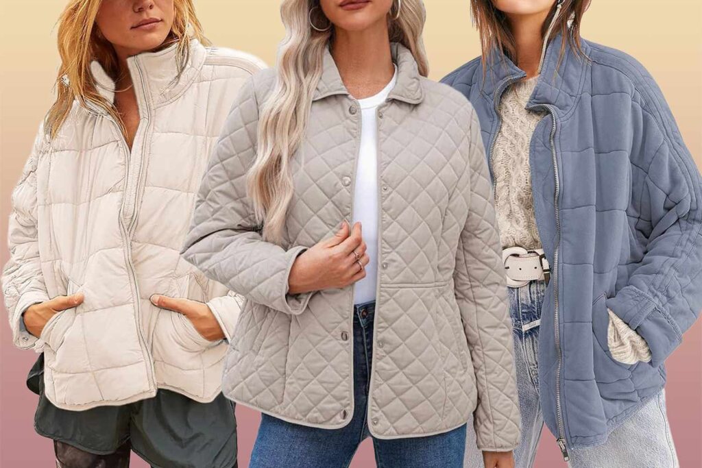 11 Best Quilted Jackets Under $50 on Amazon