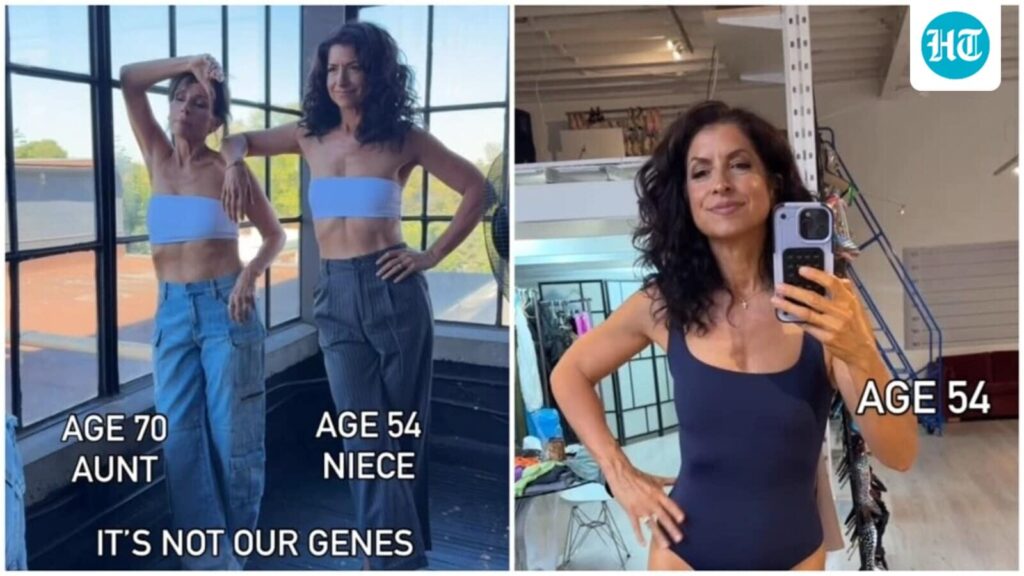 54 year old woman shocks internet as she poses with fit aunt aged 70; shares their top 4 secrets to looking so young 54 year old woman shocks internet as she poses with fit aunt aged 70; shares their top 4 secrets to looking so young