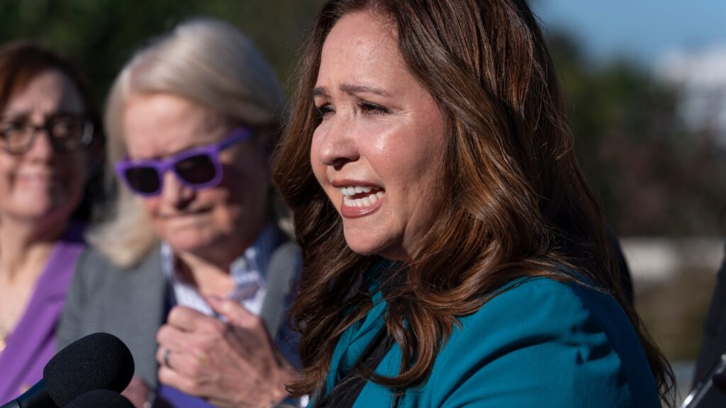 Adelita Grijalva can force a vote on the Epstein files, but she's still not sworn in : NPR