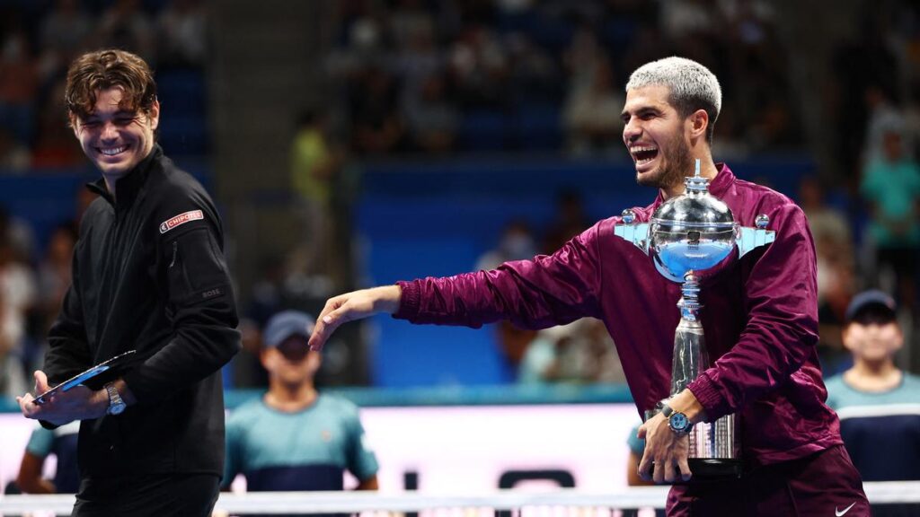 Alcaraz pays back Fritz and takes the Japan Open title Alcaraz pays back Fritz and takes the Japan Open title