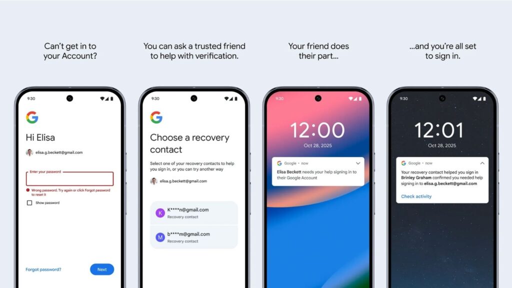 Google claims that this tool is part of Google's ongoing efforts to ensure dependable account accessibility, as the Google Account serves as the central hub for all Google services, storing personal data and service personalisation settings. (Image: Google)