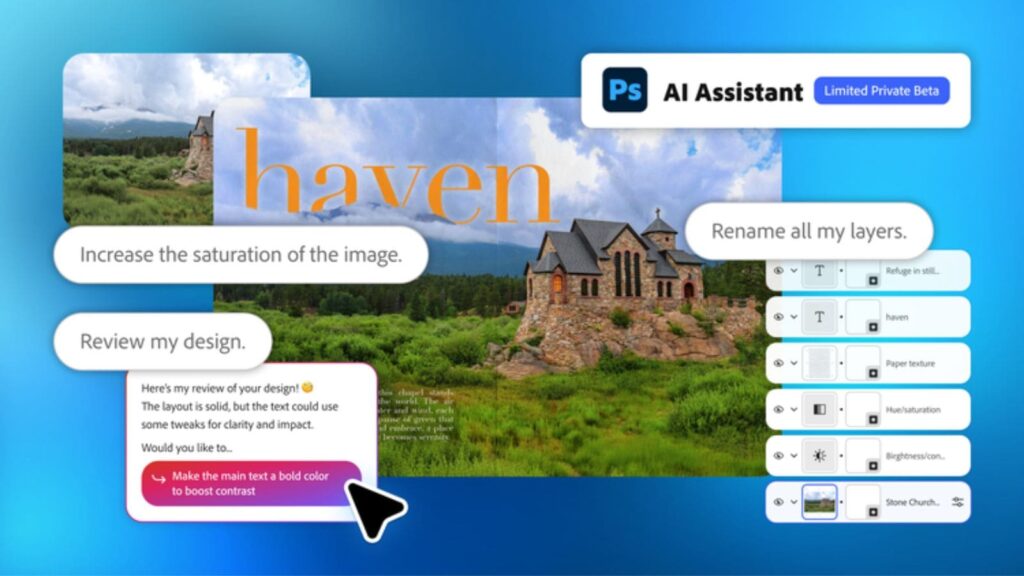 How Adobe’s new agentic AI will change the way creators use Photoshop and Express | Technology News Adobe’s new agentic AI assistants, including Project Moonlight, connect across apps like Photoshop, Express, and Premiere to simplify complex creative workflows. (Image: Adobe)