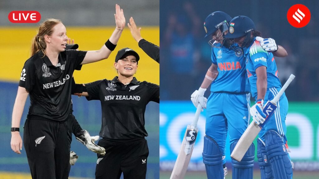 IND-W vs NZ-W Live Score, Women's World Cup 2025: Follow India vs New Zealand live updates from Navi Mumbai. (PHOTO: AP)