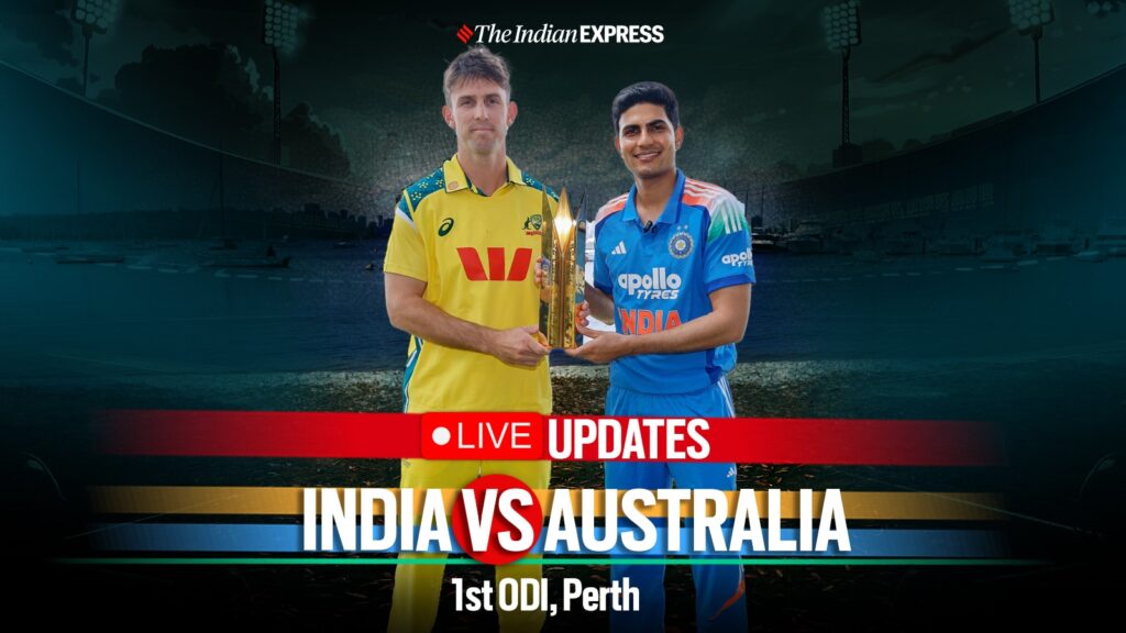 IND vs AUS 1st ODI Live Cricket Score, India vs Australia Today Match IND vs AUS 1st ODI Live Cricket Score India Australia