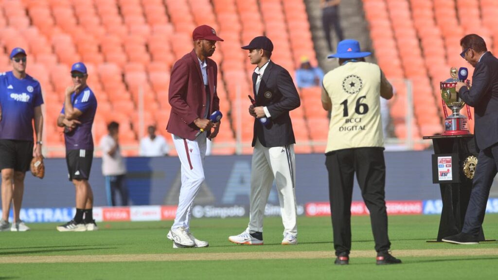 IND vs WI | West Indies opt to bat against India in first Test IND vs WI | West Indies opt to bat against India in first Test