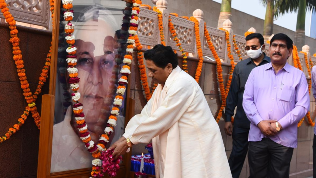 In death, Kanshi Ram ‘belongs to all’: Mayawati rally has to contend with SP, Congress plans | Political Pulse News Mayawati