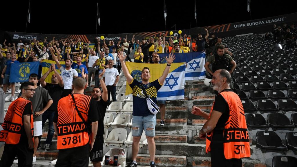 Israeli club’s fans banned from attending Europa League match at Aston Villa; PM Starmer slams decision