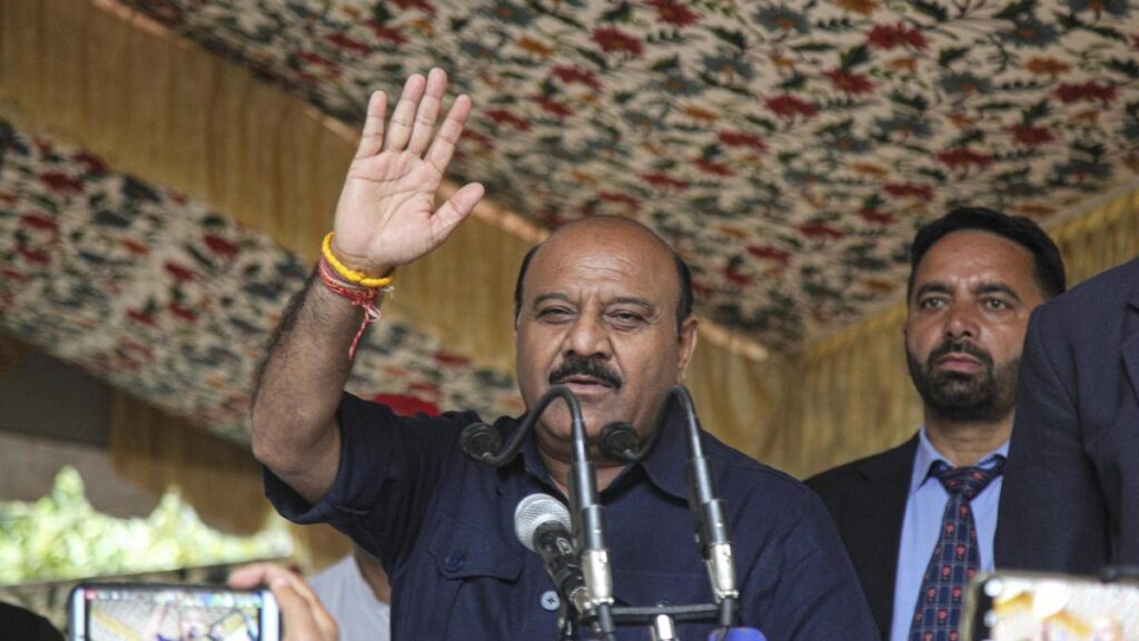 J&K Deputy CM eats his words on MP Ruhullah in the face of protests J&K Deputy CM eats his words on MP Ruhullah in the face of protests