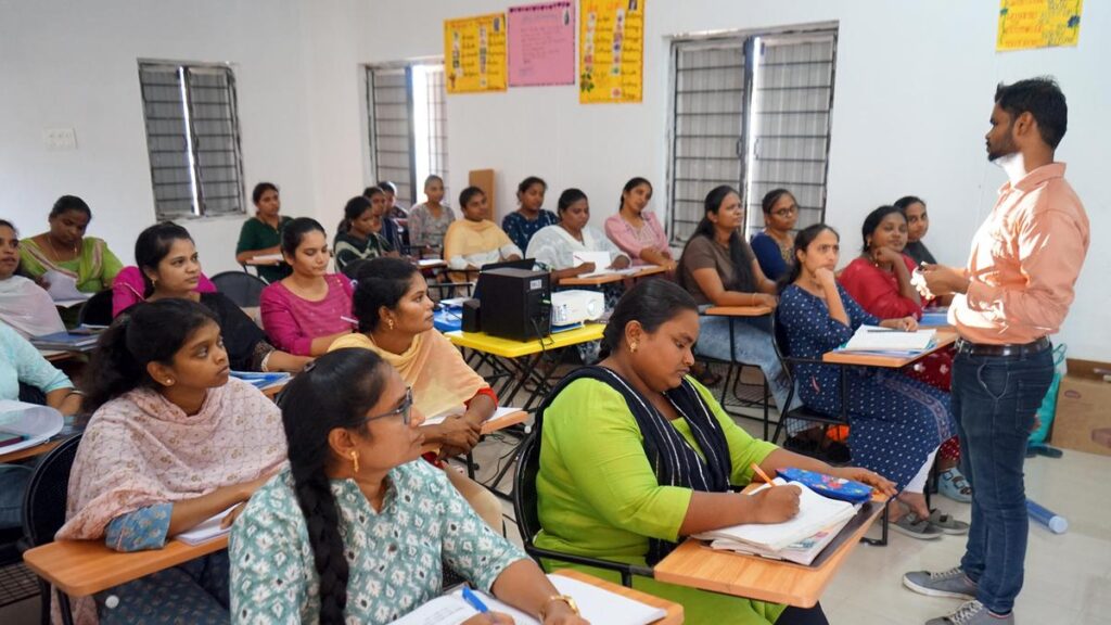 Language route to a better future: A.P. nursing graduates learn German