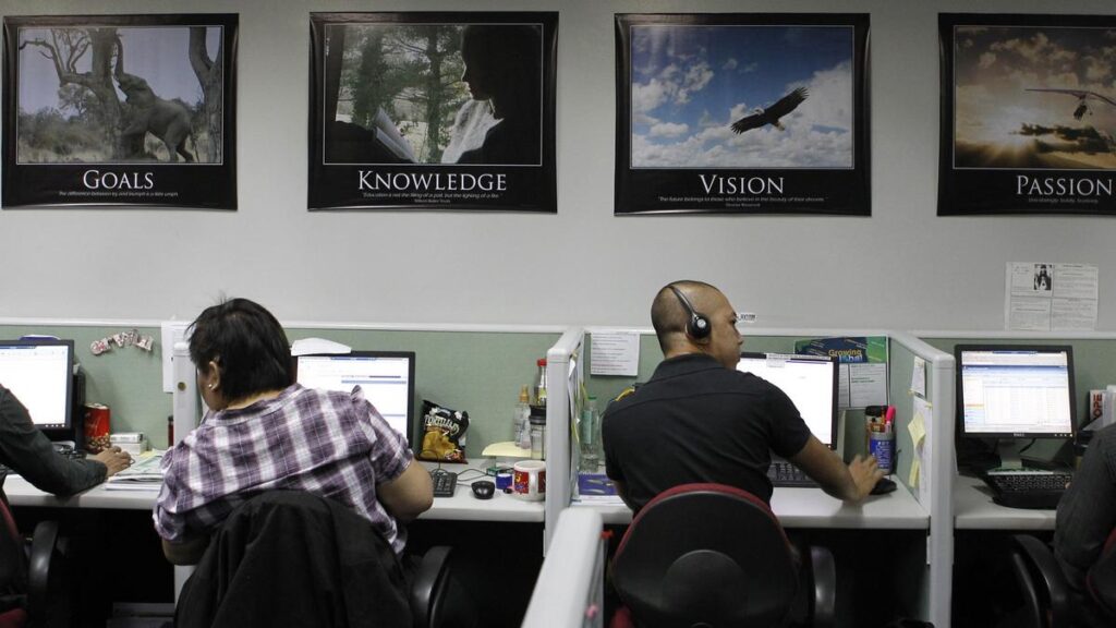 Meet the AI chatbots replacing India’s call centre workers