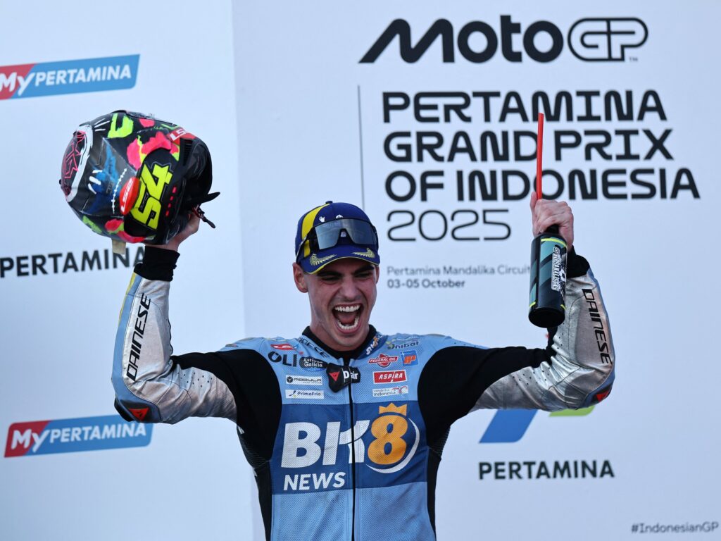 MotoGP Indonesia: Aldeguer wins first race as Marquez injured on lap 1 | Motorsports News MotoGP Indonesia: Aldeguer wins first race as Marquez injured on lap 1 | Motorsports News