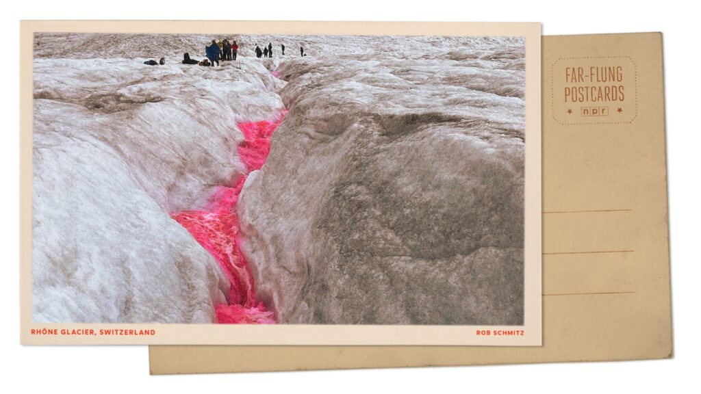 Rhone Glacier melt rate measured in Swiss Alps : NPR