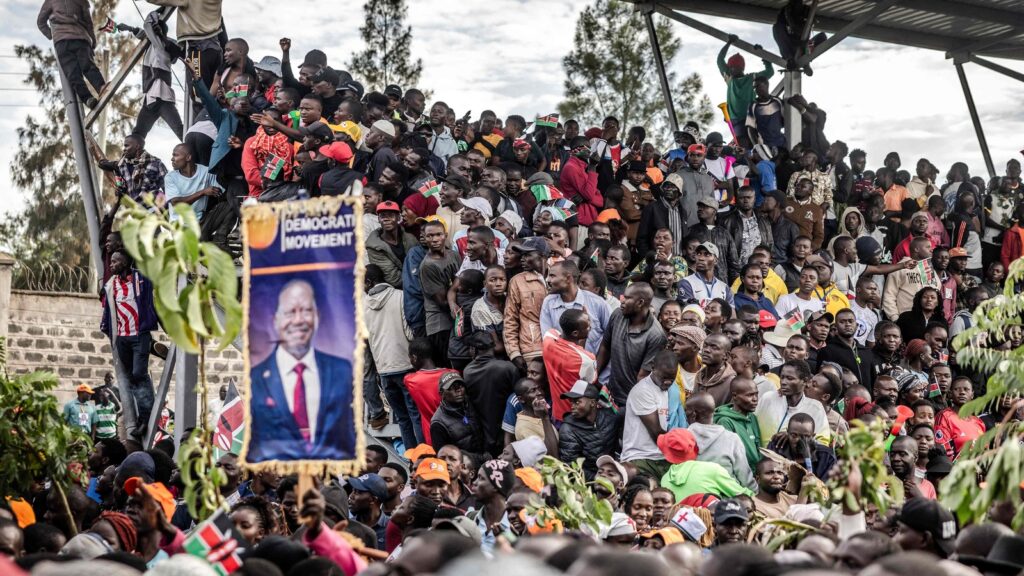 Security tightened in Kenya as violence breaks out at ex-PM Odinga's funeral events